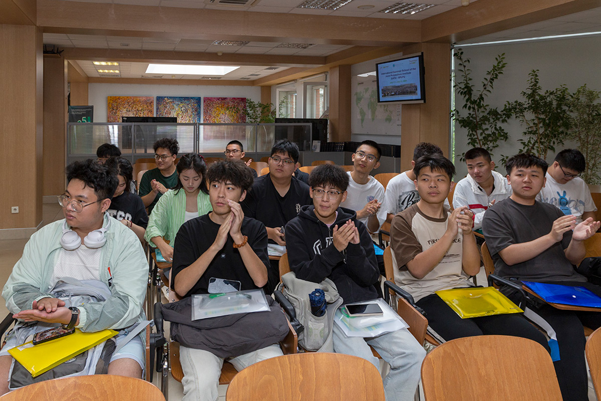 Students of JPI XATU - SPbPU Students of JPI XATU - SPbPU