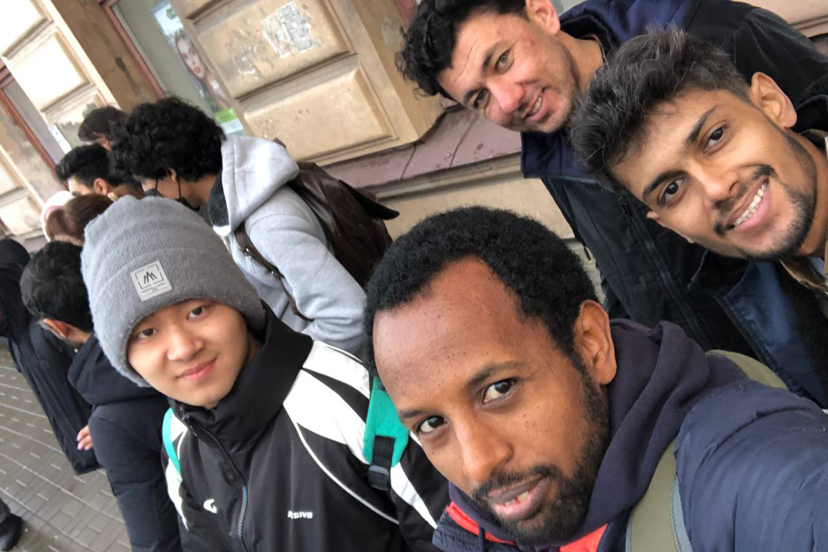 Yared dreamed of studying in Russia Yared dreamed of studying in Russia