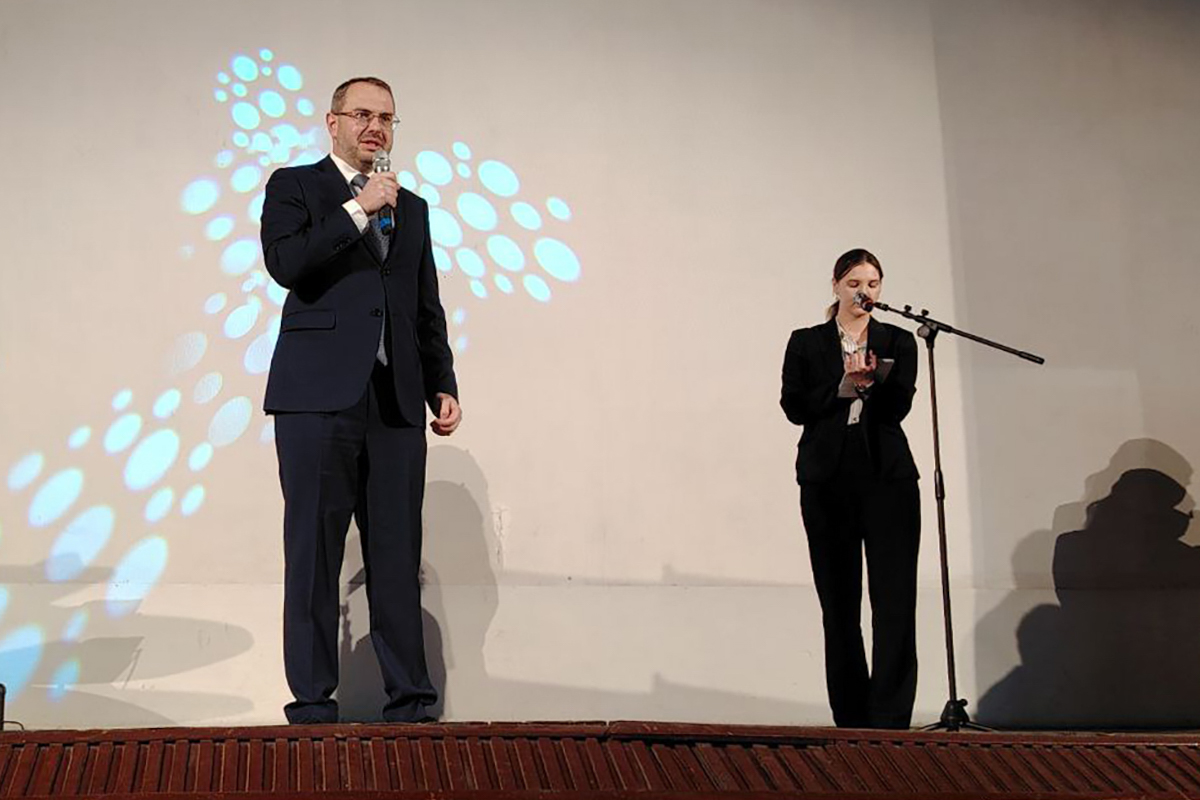 Deputy Minister of Science and Higher Education Konstantin Mogilevsky at the opening ceremony Deputy Minister of Science and Higher Education Konstantin Mogilevsky at the opening ceremony