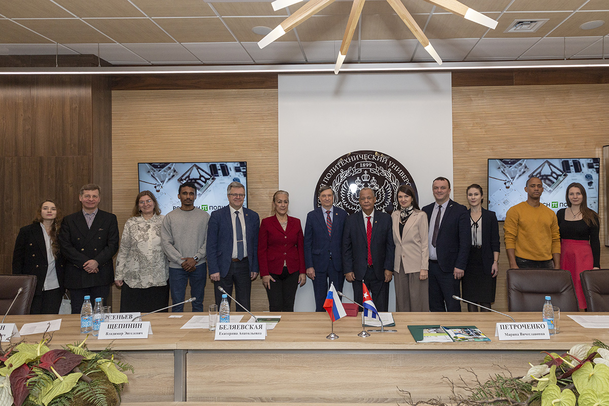 Polytechnic University was visited by a delegation from the Republic of Cuba Polytechnic University was visited by a delegation from the Republic of Cuba