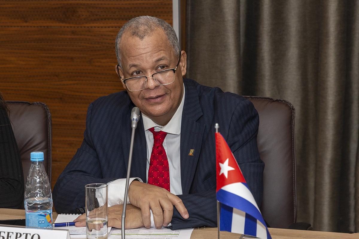 Counselor for Education and Science of the Republic of Cuba Prof. Alberto Turro Breff Counselor for Education and Science of the Republic of Cuba Prof. Alberto Turro Breff