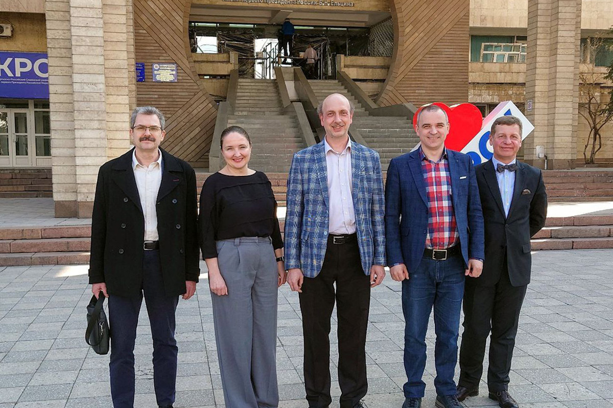 Visit of the SPbPU expert group to KRSU Visit of the SPbPU expert group to KRSU