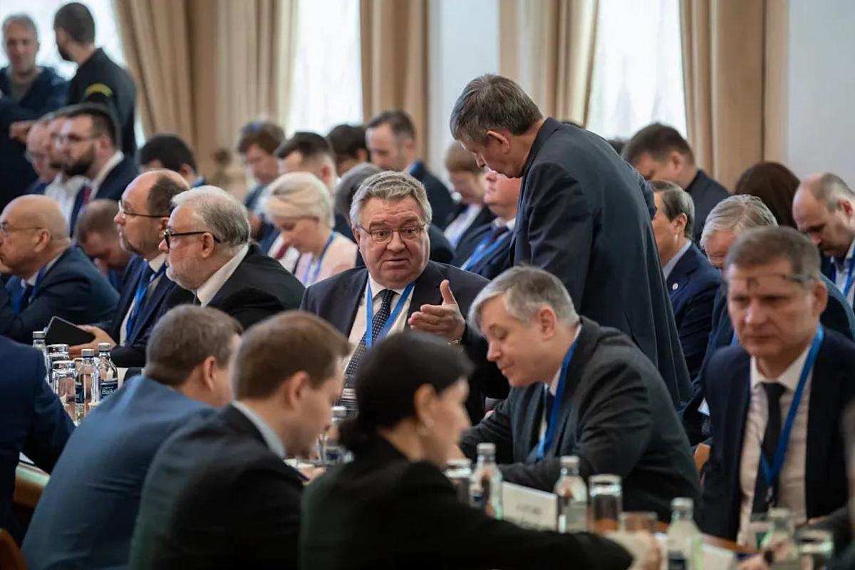 Andrei Rudskoi at the strategic session Andrei Rudskoi at the strategic session
