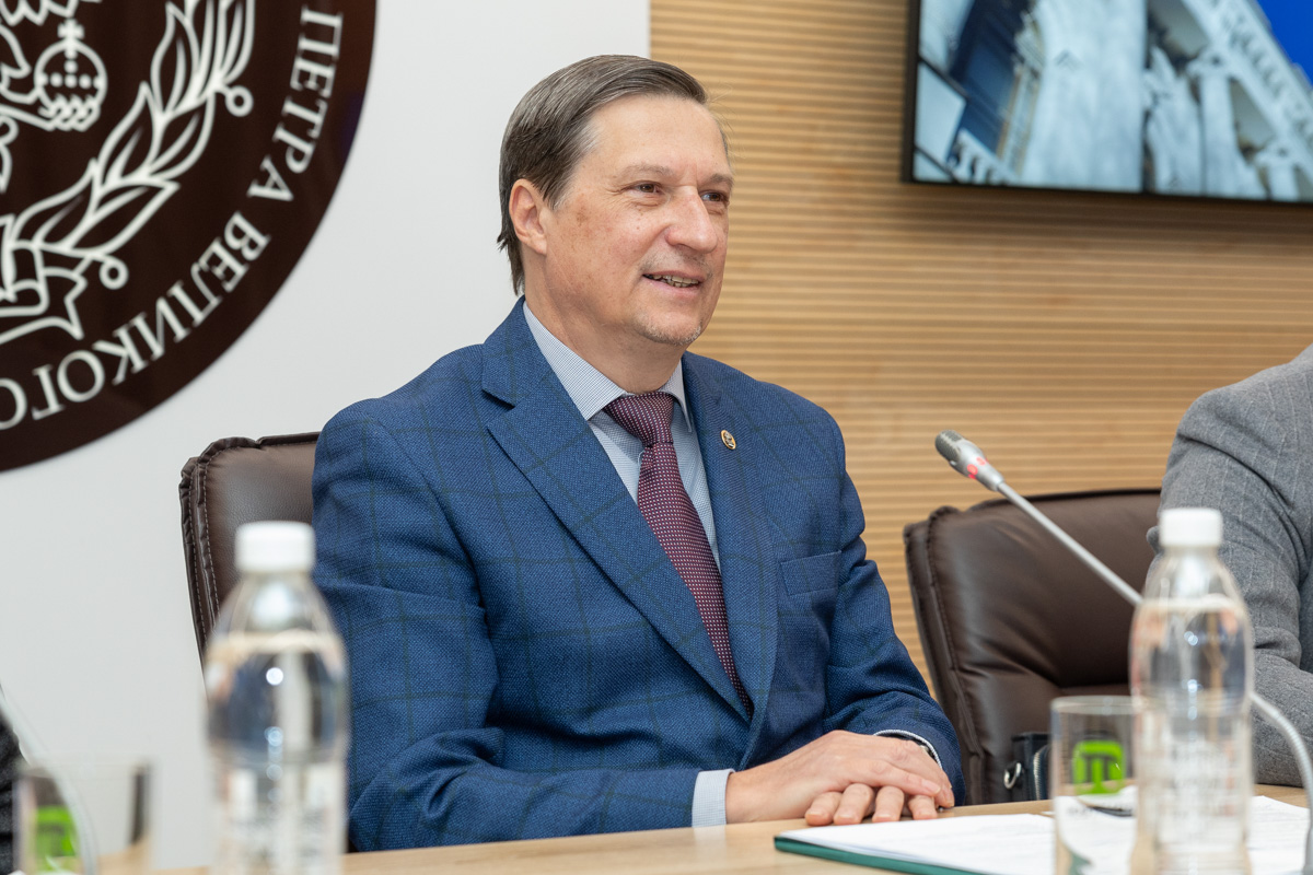 Dmitry Arseniev, vice rector for international affairs of SPbPU Dmitry Arseniev, vice rector for international affairs of SPbPU