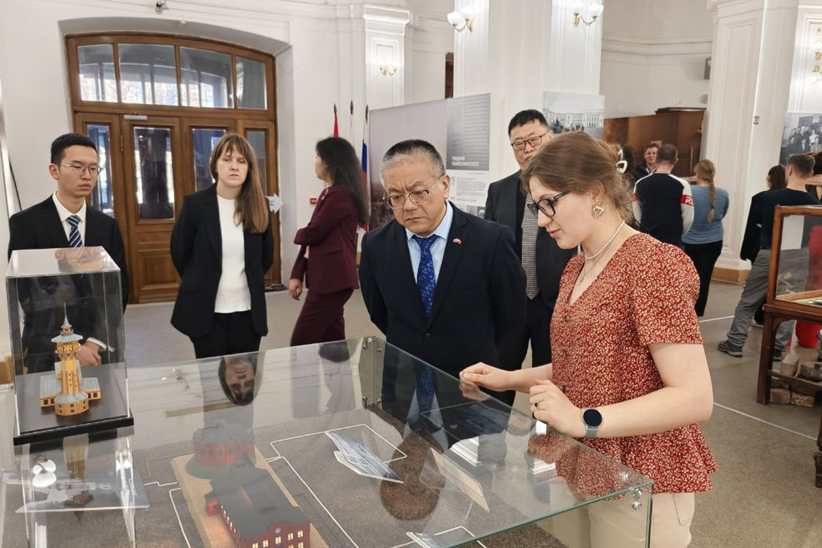 In the Museum of SPbPU History In the Museum of SPbPU History