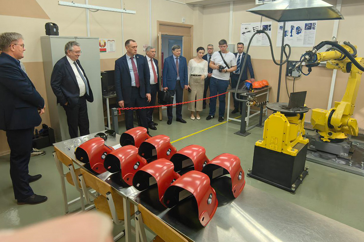 At the Department of Equipment and Technologies of Welding Production