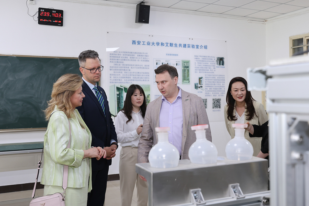The SPbPU delegation got acquainted with the latest developments of Chinese scientists The SPbPU delegation got acquainted with the latest developments of Chinese scientists