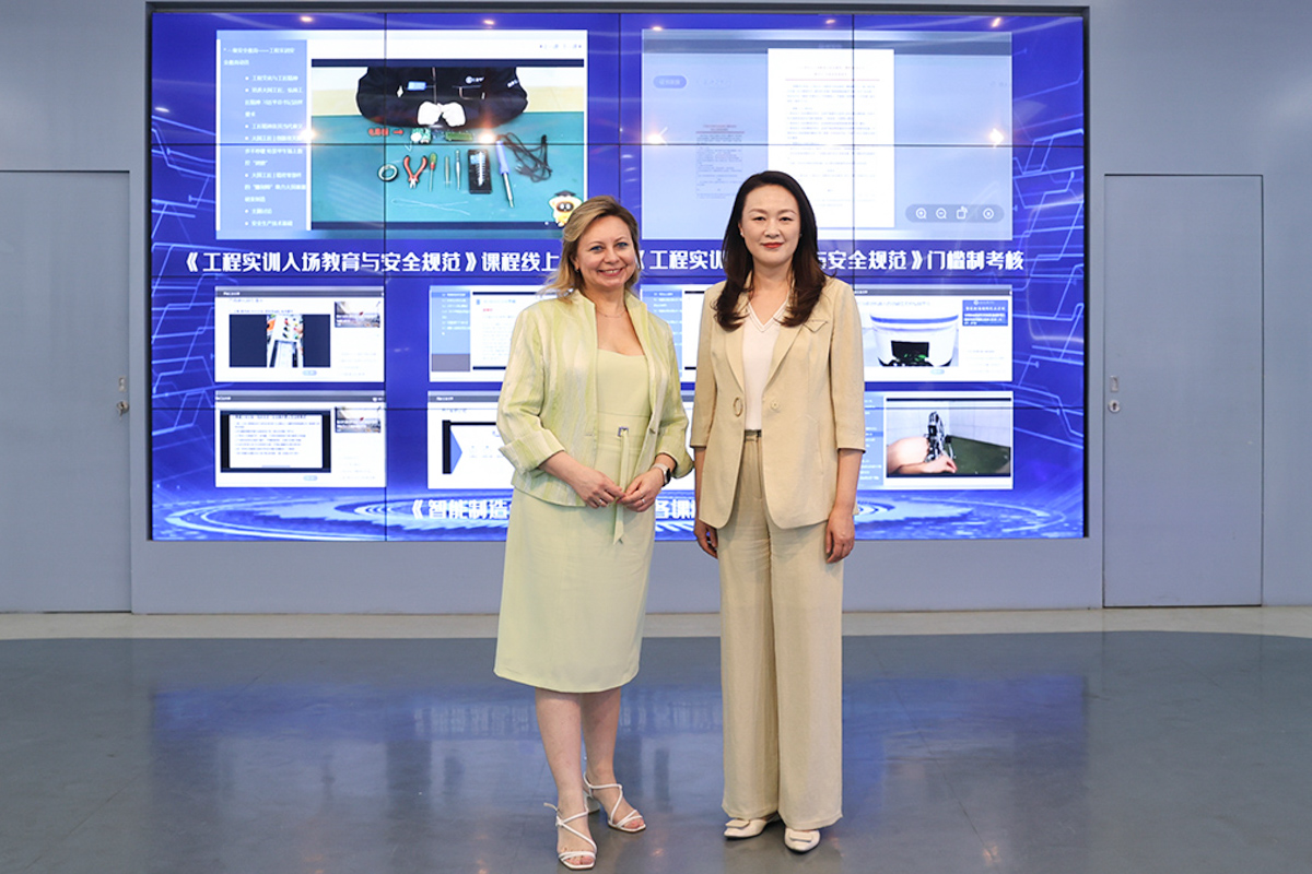 With Vice-Rector for Education and International Activities Yang Li With Vice-Rector for Education and International Activities Yang Li