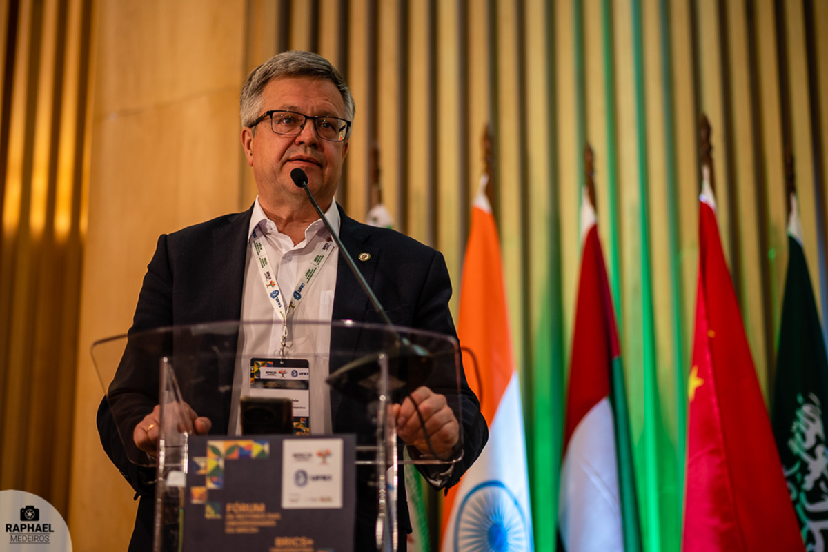 Vladimir Shchepinin presented the potential of the Polytechnic University Vladimir Shchepinin presented the potential of the Polytechnic University
