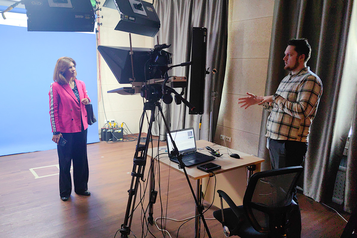 The Vice-Rector of KRSU explored the distance learning tools of SPbPU 