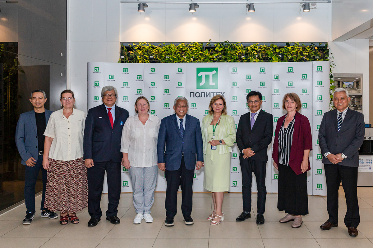 Peter the Great St. Petersburg Polytechnic University received a representative delegation from Indonesia 