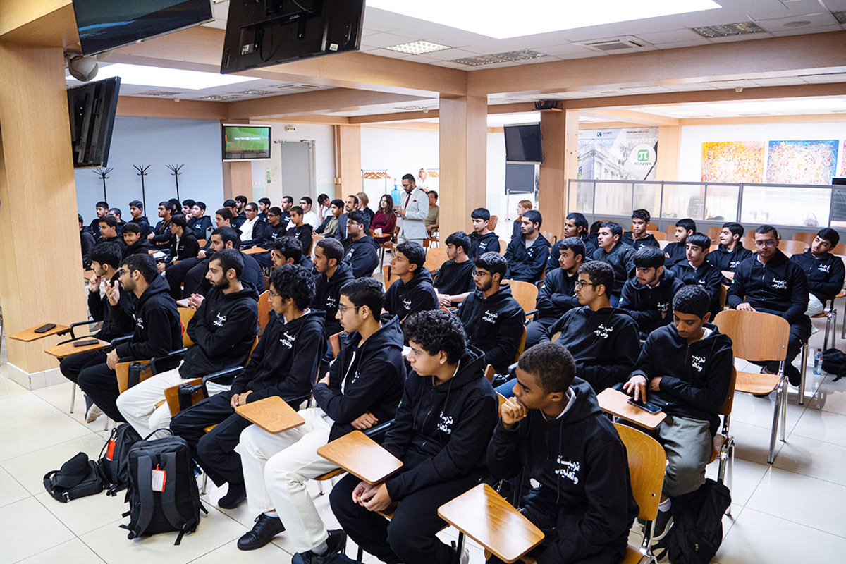 Students from the UAE spent an eventful week at Polytech 