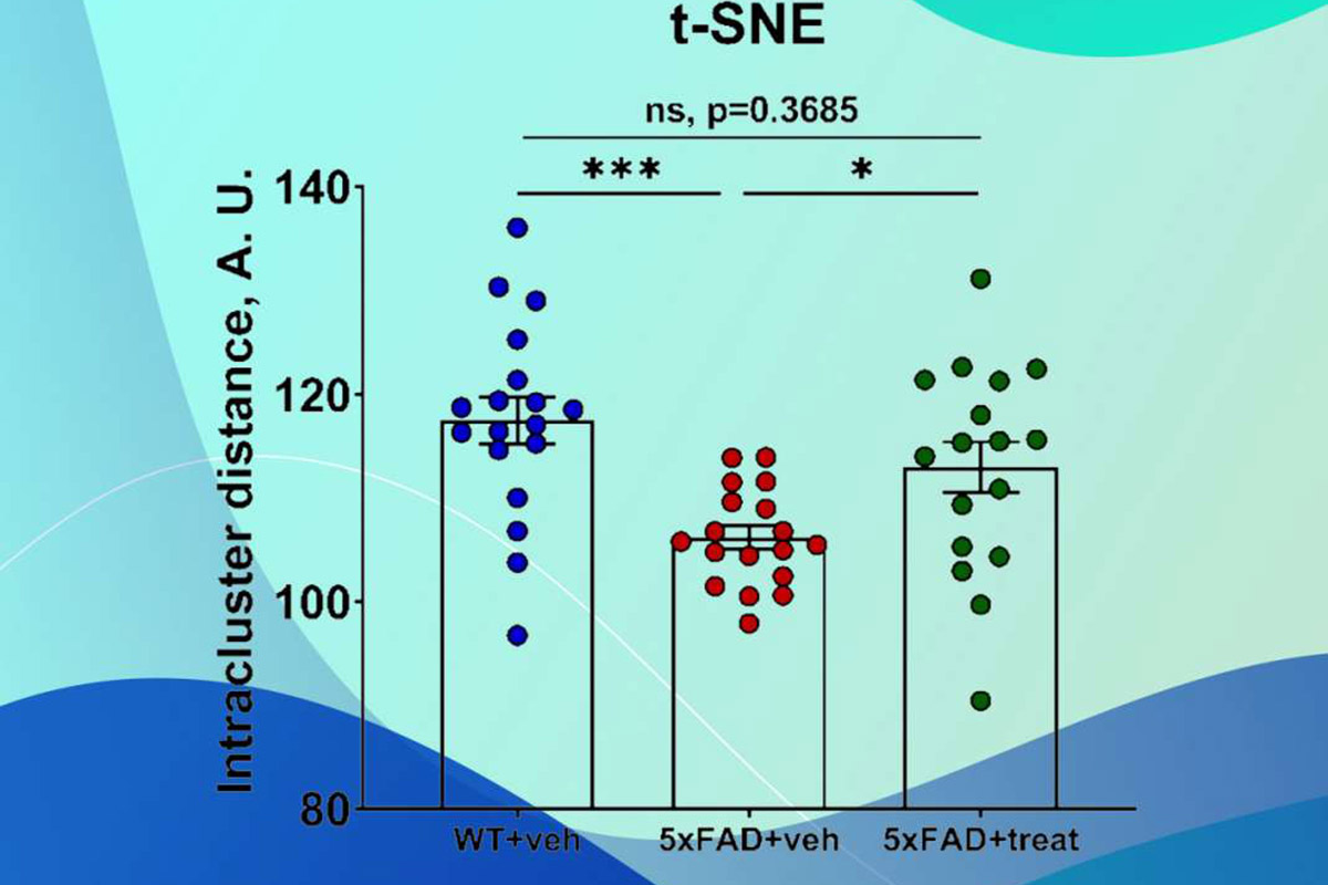 Artificial intelligence and neural manifolds a new approach to the study of Alzheimer's disease in a mouse model 