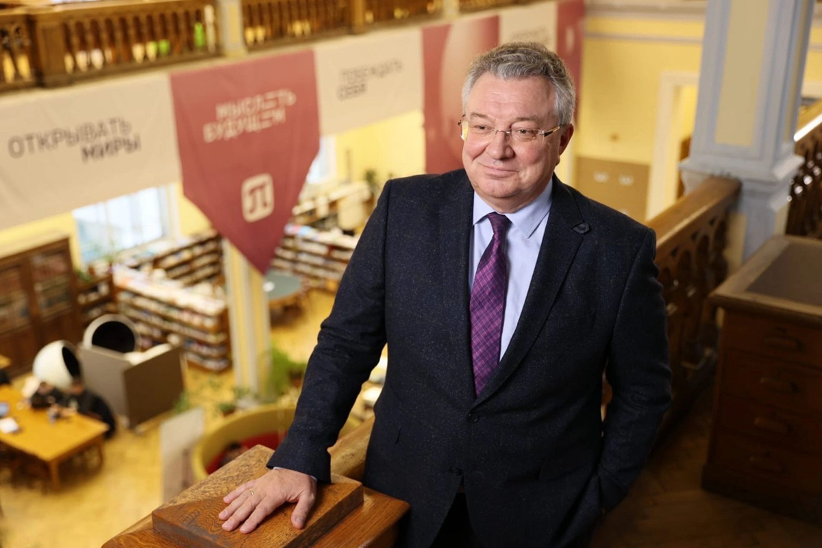 The Rector of SPbPU Andrei Rudskoi