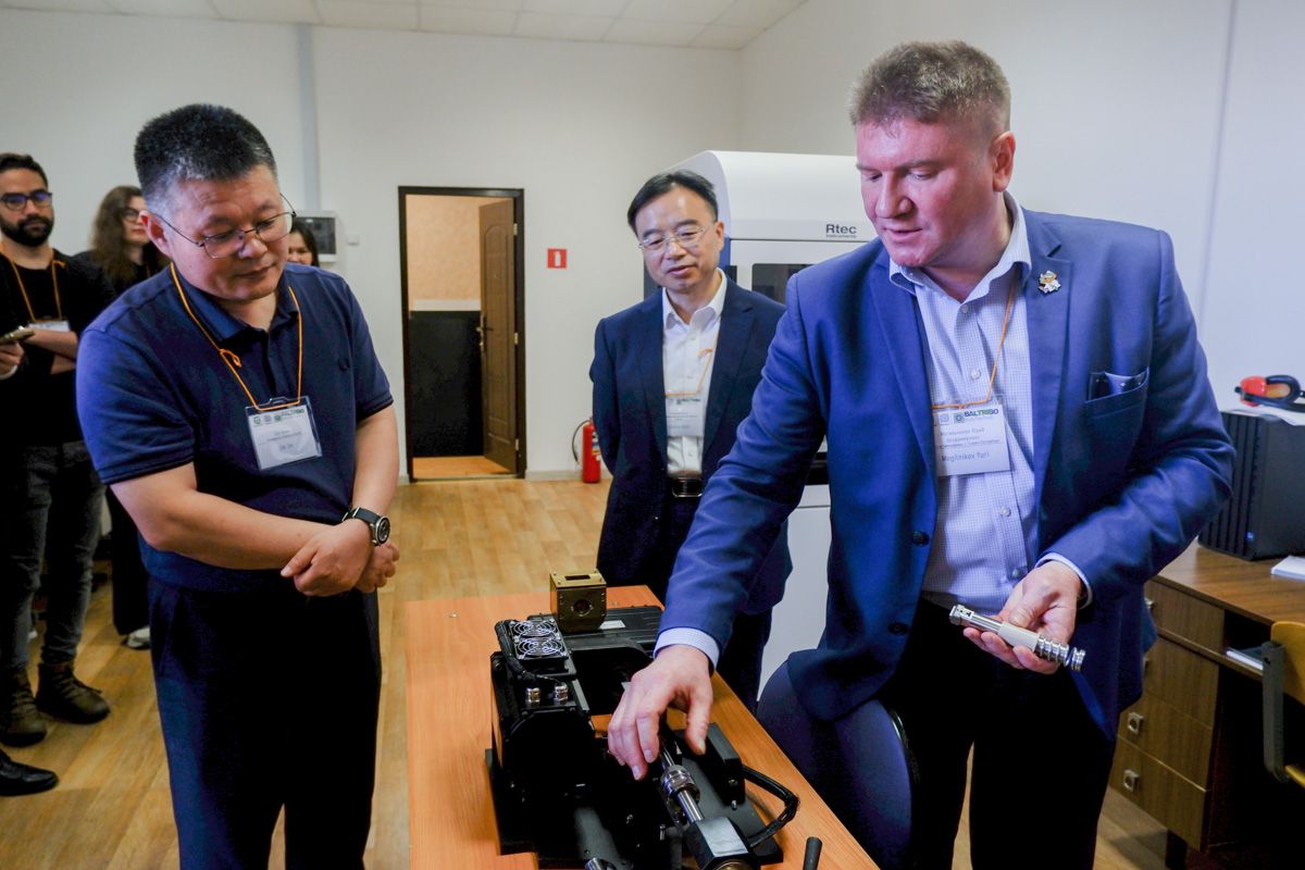 A delegation from China visited SPbPU