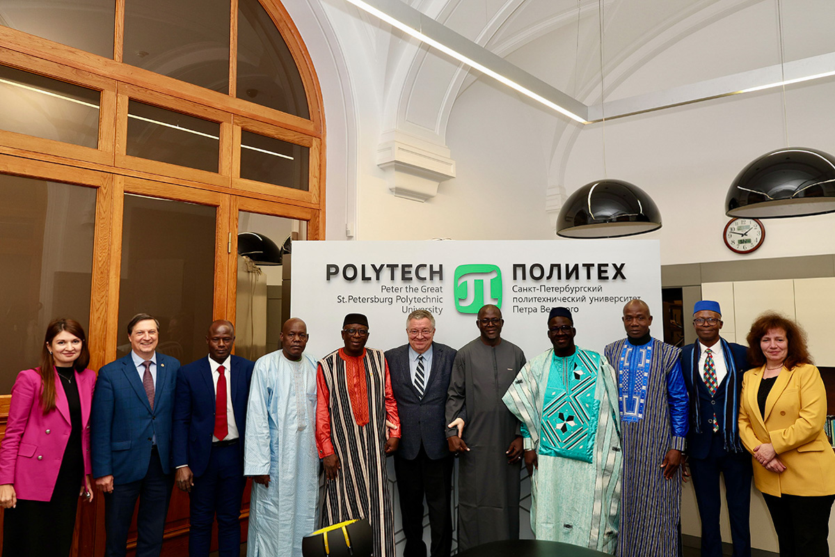 The delegation of Mali visited SPbPU 