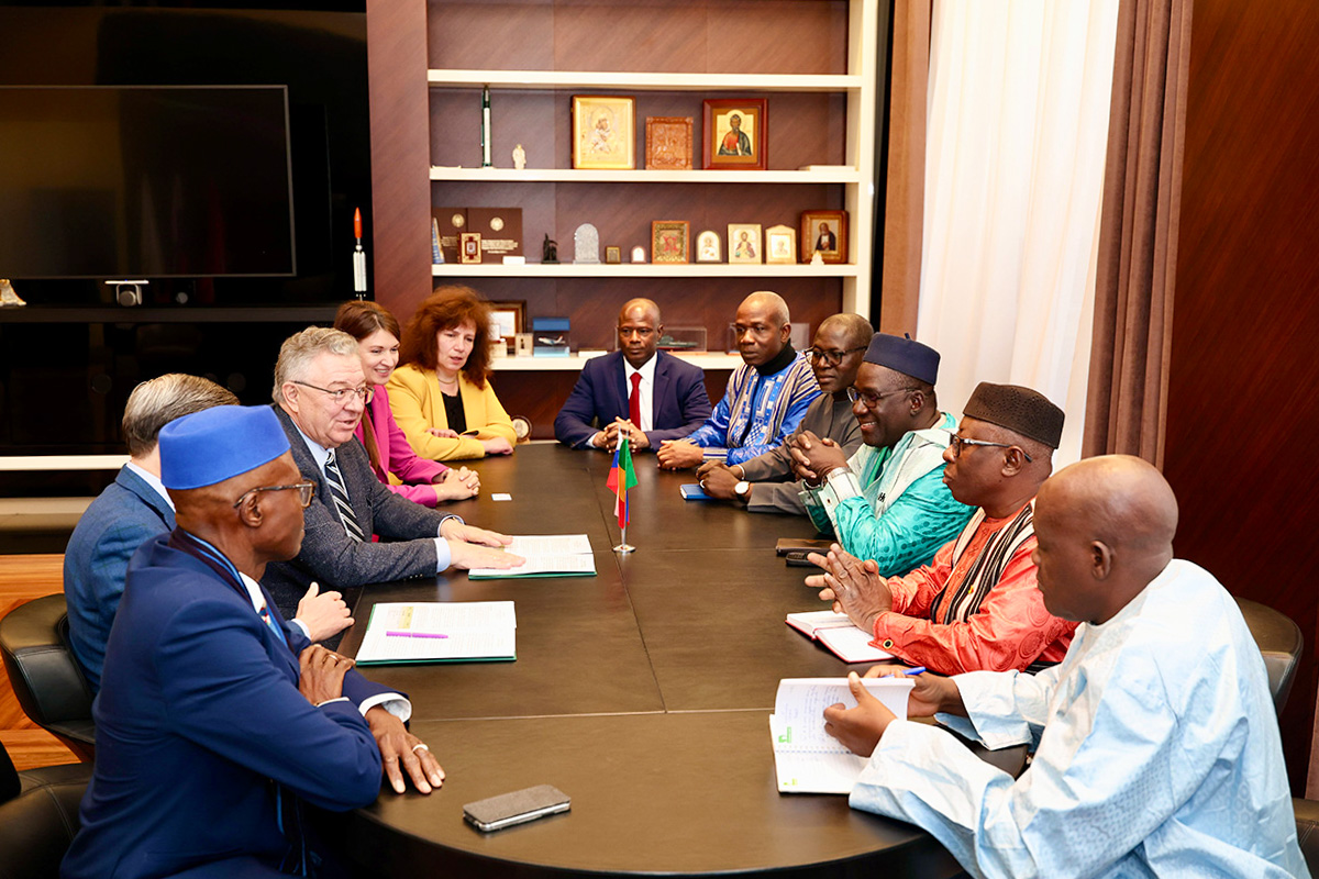 Official meeting with the Rector of SPbPU 