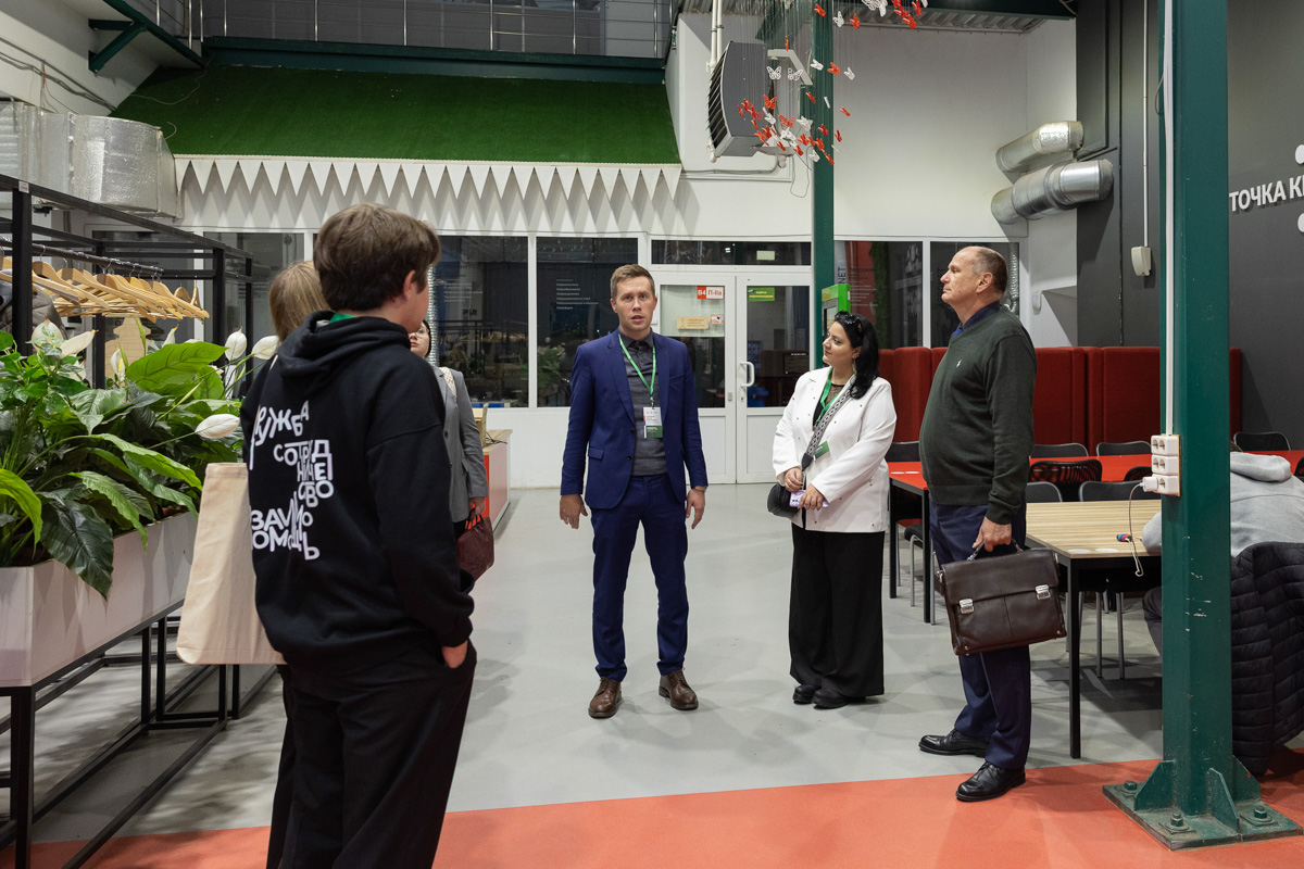At the "Youth Policy" session in the Hydro Tower 