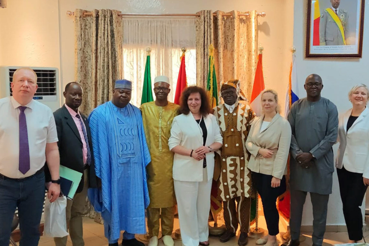 Delegation of RAFU Universities in Mali 