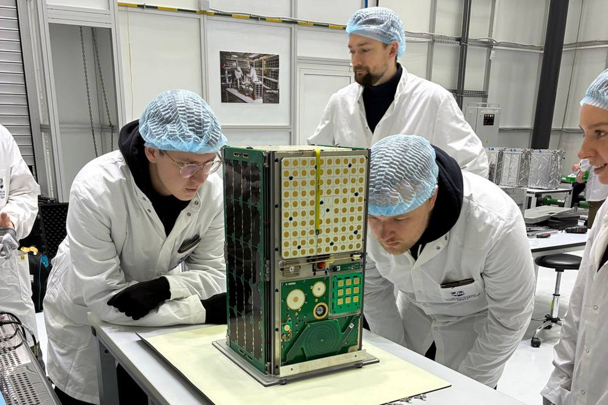 The CubeSat 16 U satellite is designed to solve applied problems in the field of radio frequency monitoring, geolocation, and advanced inter-satellite communication technologies. 