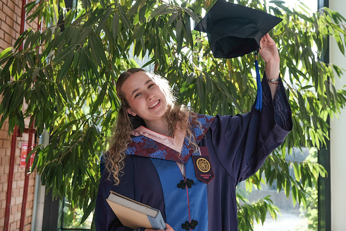 Anastasia recommends that Polytechnic students not be afraid to step out of their comfort zone