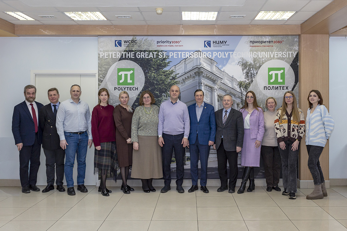 A meeting with the Vice President of the GO-BRICS BUSINESS FORUM was held at Polytechnic University 