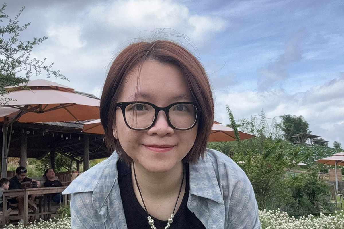 "Studying here is a challenge. But I can handle it!"