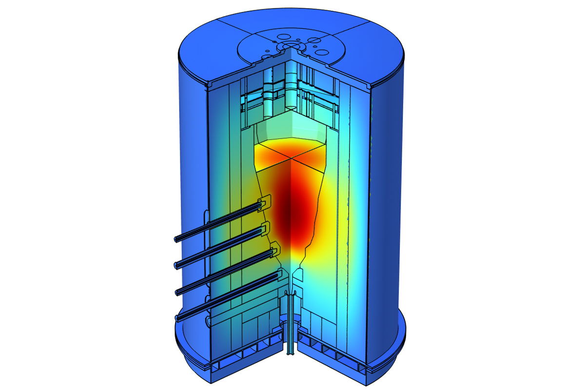 SPbPU has created a "Digital vitrification furnace" for the safe disposal of nuclear waste