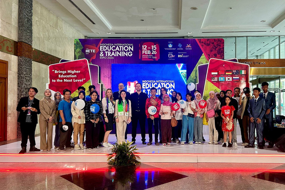 SPbPU at the International Education and Training Expo in Indonesia 