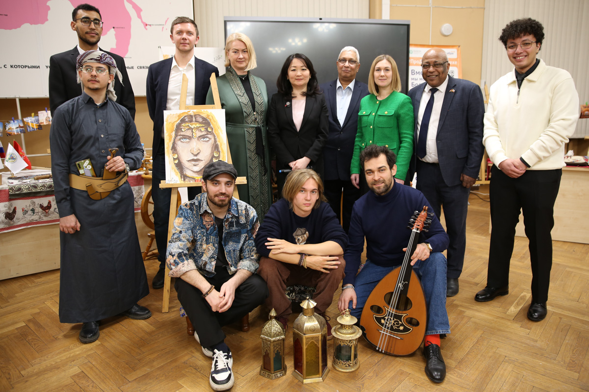 The Russian-Arabic Language and Culture Club has opened at the SPbPU Institute of Humanities. 