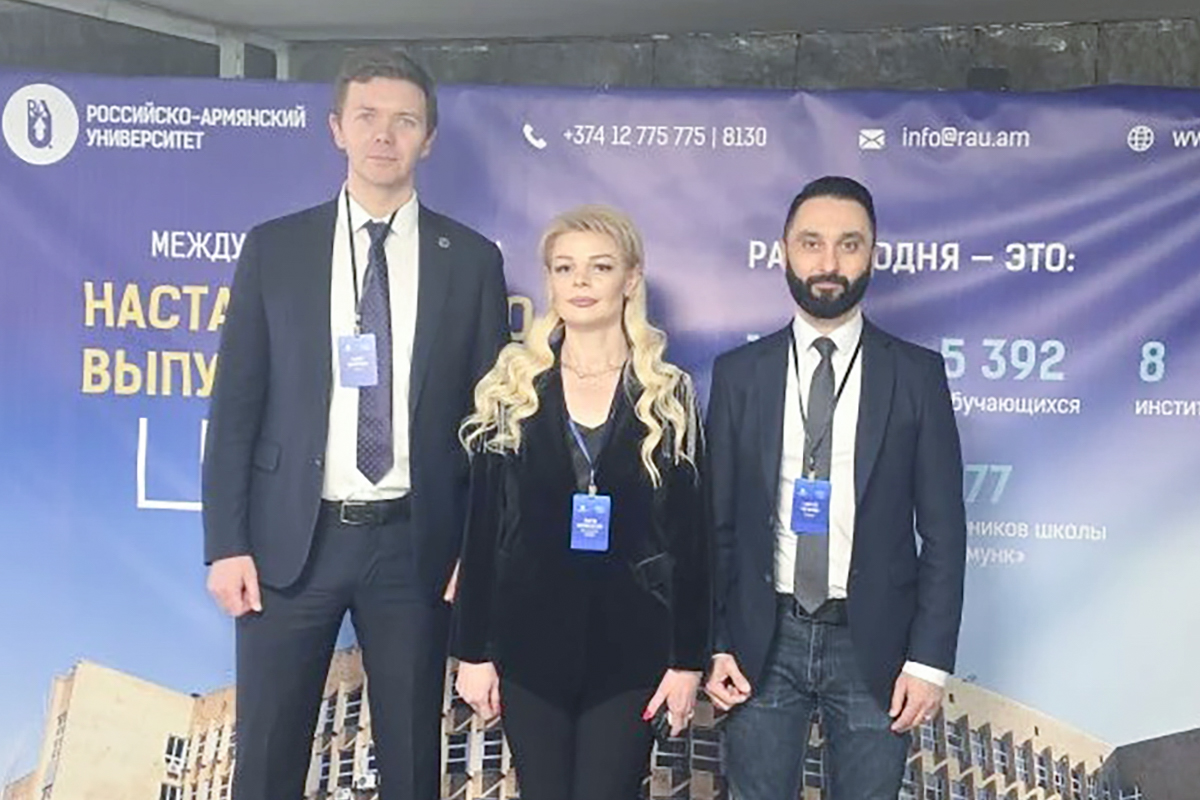 At the International Forum "Alumni Mentoring – Investing in the Future"