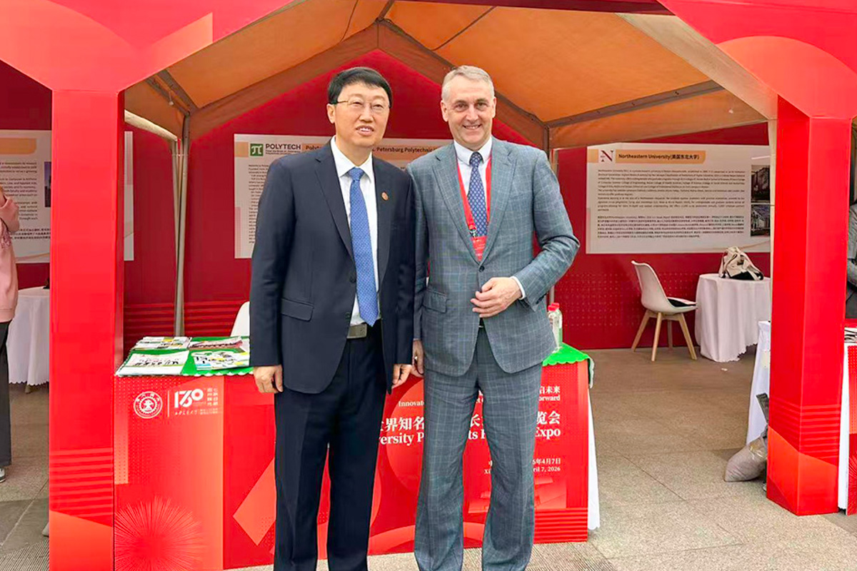 SPbPU’s booth was presented at the exhibition 