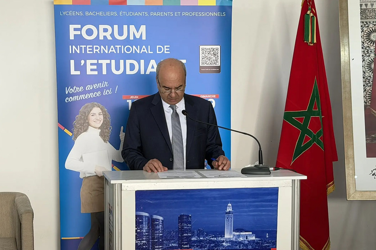 Mohsin Berrada, President and CEO of the “Moroccan Student” Group 