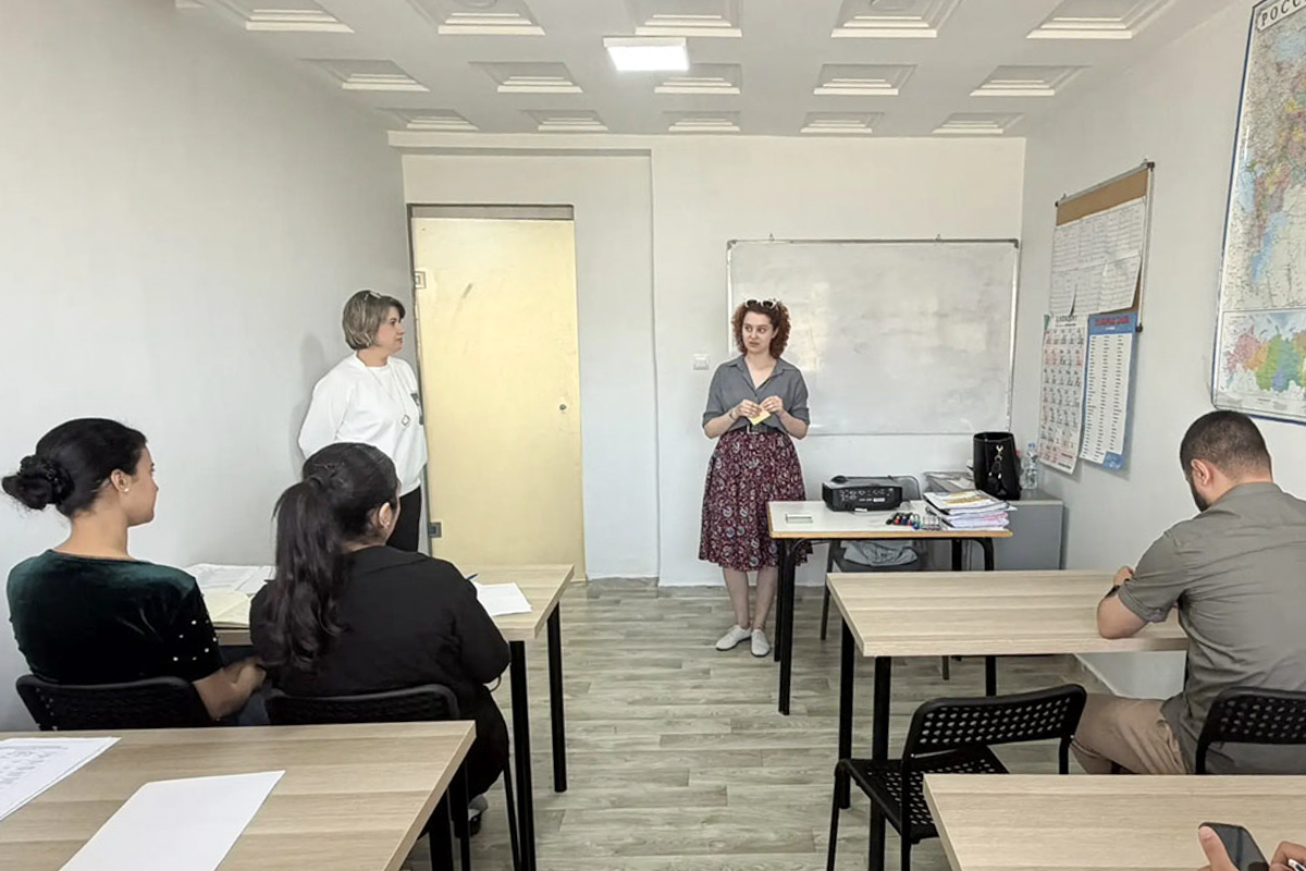 Open Russian language lesson at the Polytech‑Global Russian Language Center