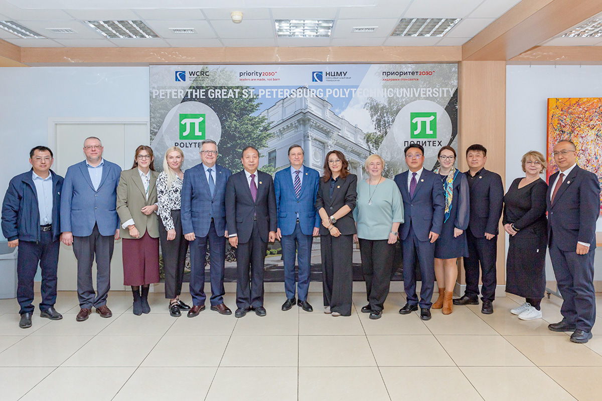 SPbPU welcomed the Chinese delegation 