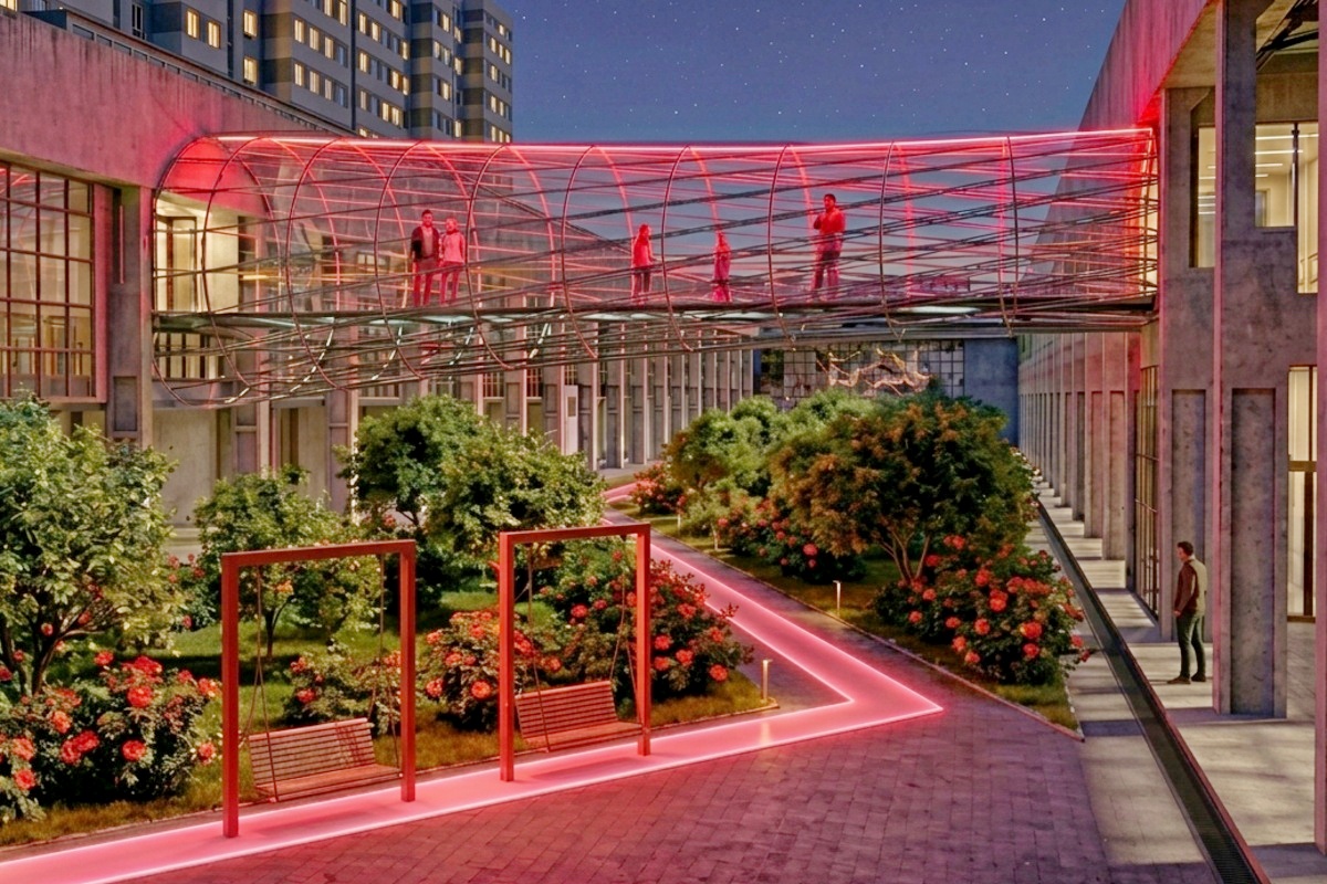 Renovation concept of the park.