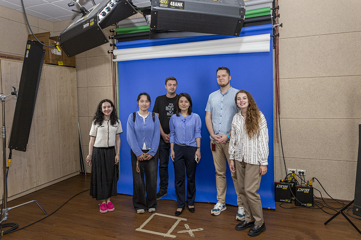 Delegation at the Open Education Centre