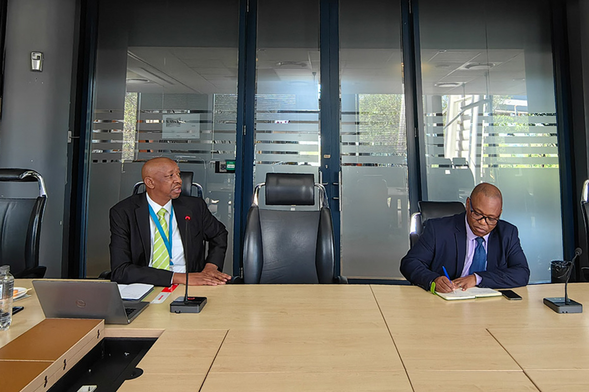 Negotiations with Cecil Masoka 