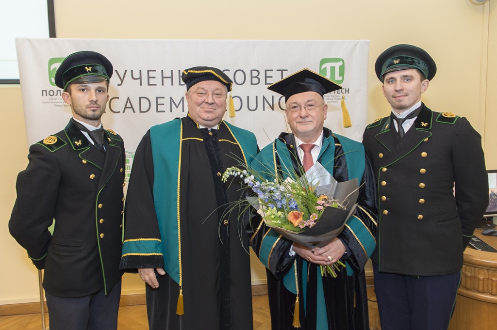 President of TH Wildau Lazslo UNGVARI became a Honorary Doctor of SPbPU 