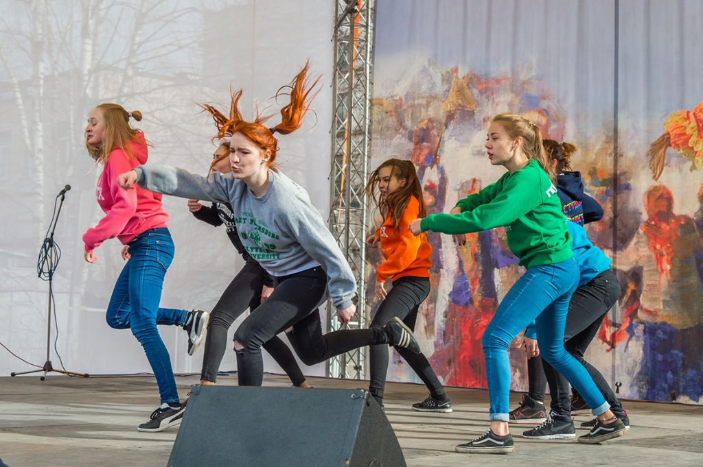 Maslenitsa Festival in the Polytechnic University