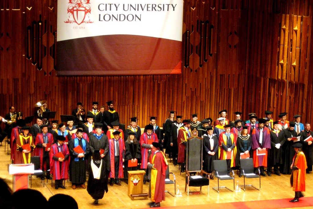 SPbPU employees at City University London