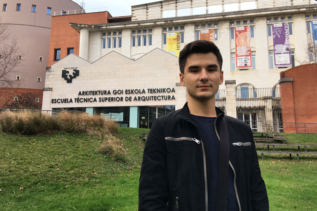 SPbPU student Vladislav BORSUK shared his impressions of studying and living in the Basque Country 
