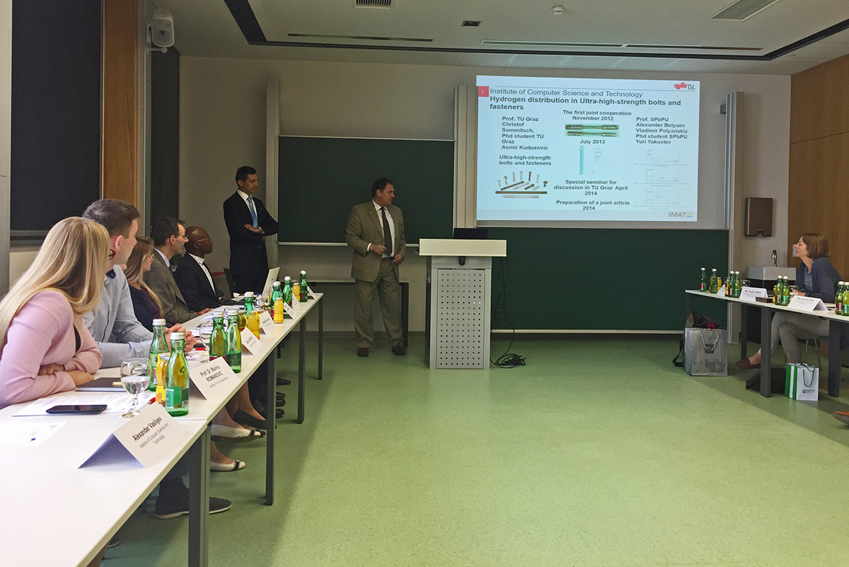 A New Milestone in Cooperation Between SPbPU and TU Graz