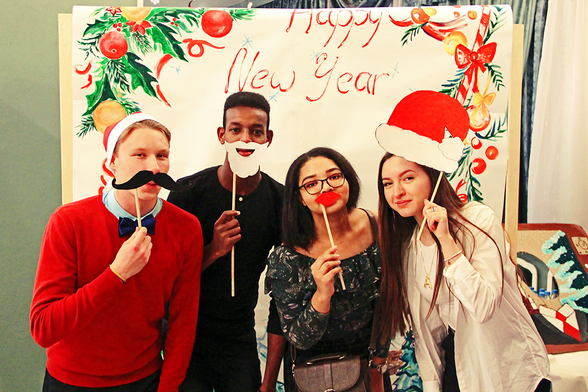 SPbPU International students celebrated the New Year 