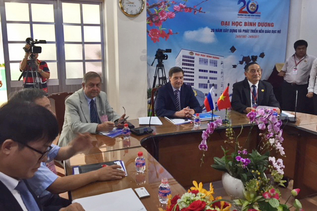 Days of Russian culture and science at Binh Duong University in Vietnam