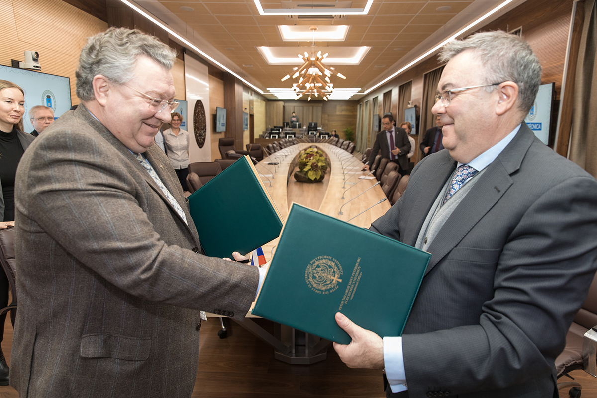 Technical University of Madrid and SPbPU have become strategic partners  