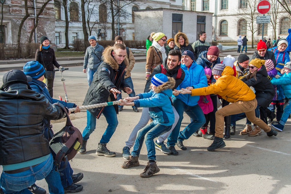 Maslenitsa Festival in the Polytechnic University