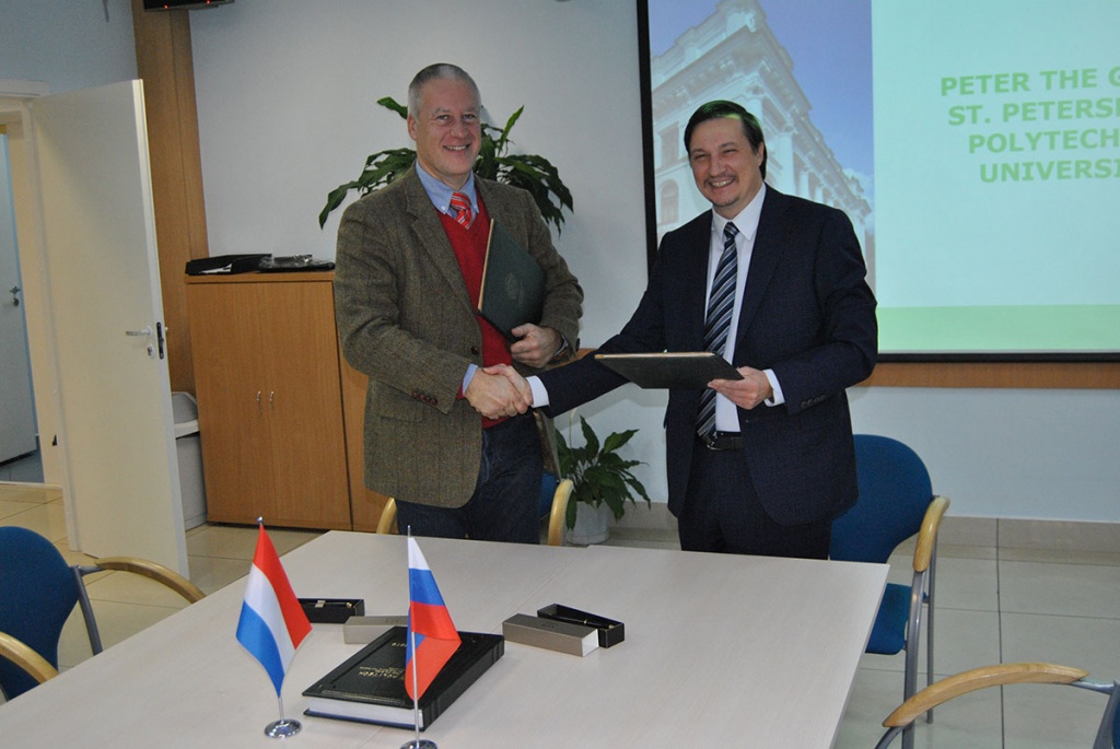 Vice-President of the University of Luxembourg Franck Leprevost visited SPbPU