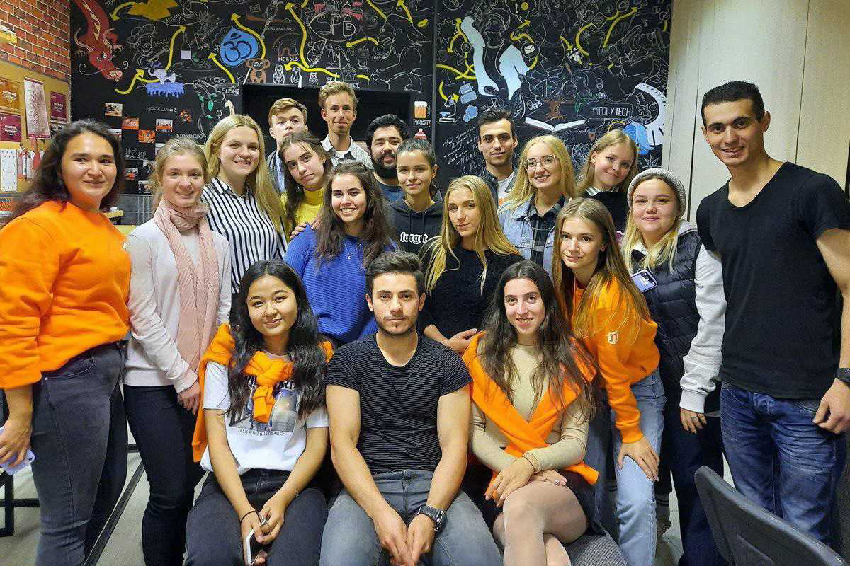 Open days of the students’ Tutor Forces were held at the SPbPU PolyUnion interclub