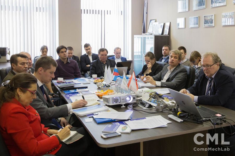 Representatives of URSC and Roscosmos State Corporation Visited SPbPU Engineering Center